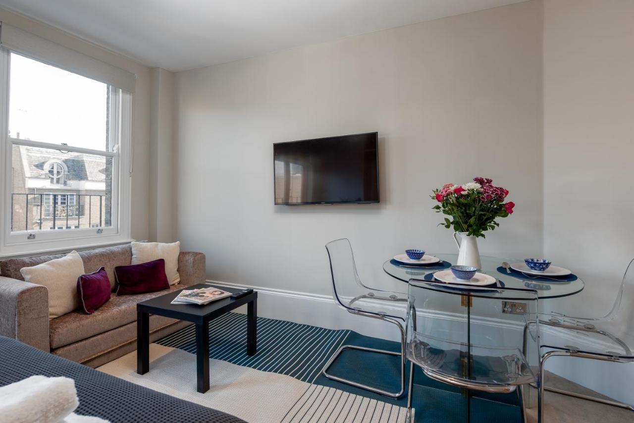 Capital Sloane Street Studio With Balcony Londres Exterior foto