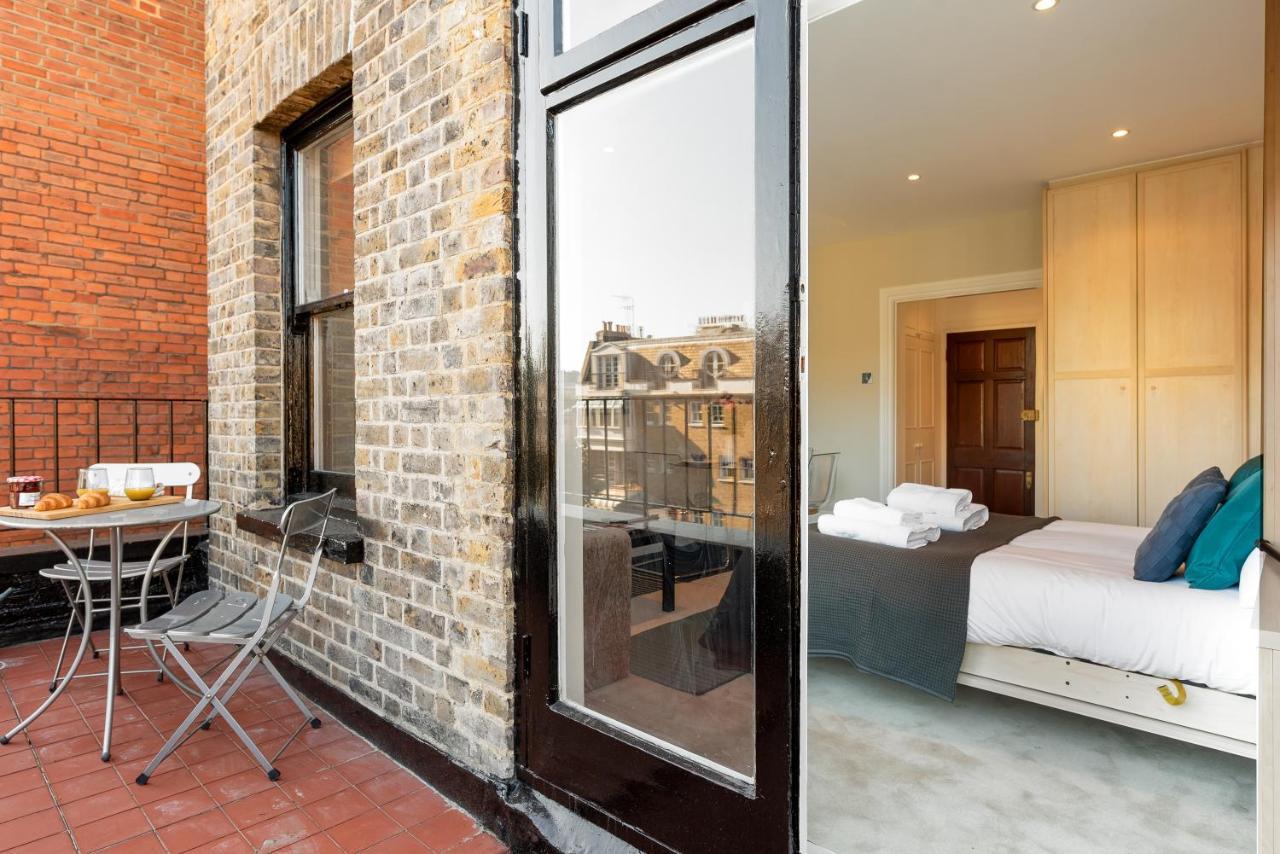 Capital Sloane Street Studio With Balcony Londres Exterior foto